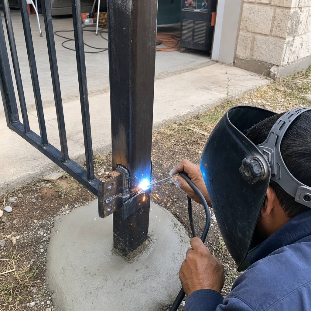 Pedestrian Gate Installation