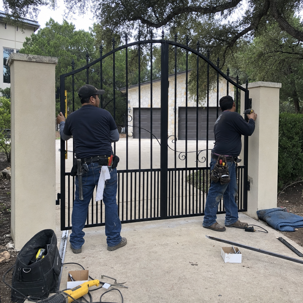 Sliding Gate Installation