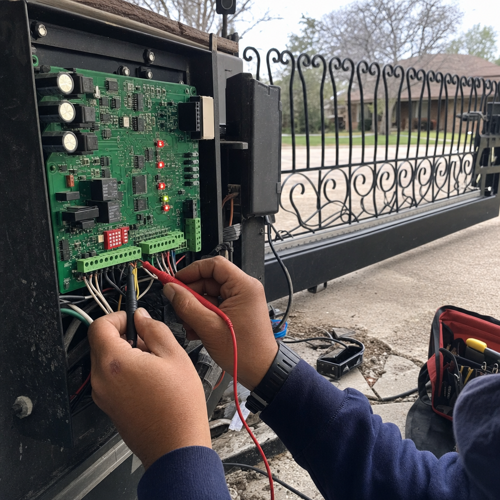 Security Gate Installation